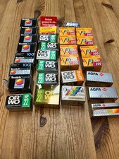 Konvolut alte Fotofilme fotografische Filme 30Stk. OVP aus Sammlungsauflösung