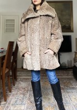 SALE Pelzmantel  Breitschwanz Persianer Pelz Pelzjacke fur coat  шуба