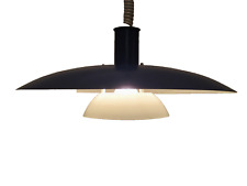 Vintage Pendelleuchte blau