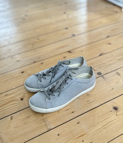 Lacoste schuhe hellgrau grau - lacoste,