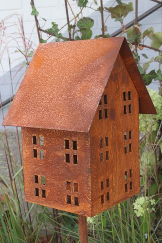 Edelrost haus stab - edelrost,