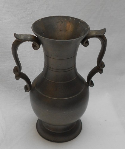 Zinn vase amphorenförmig - zinn-vase,,