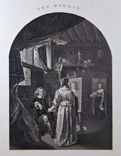 Original stahlstich 1850 - um,