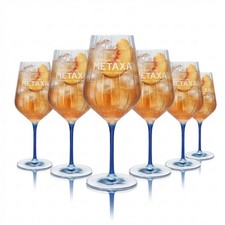 6x Metaxa Glas Brandy Gläser