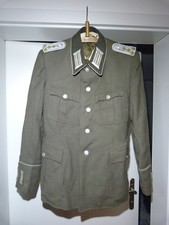 Alte Uniformjacke NVA Hptm. schwarzer Kragen 1958