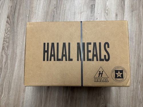 Army halal mre - us, case