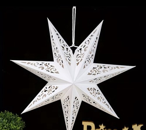 Papierstern weihnachtstern - papierstern,