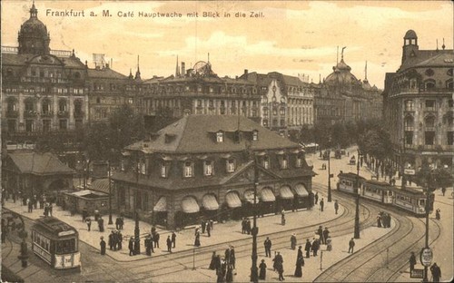 Strassenbahn frankfurt main - frankfurt, am