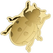  Lucky Ladybug 999 Fine Gold