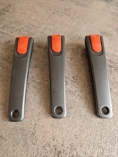  3 WOLL Ersatzgriffe +Gebraucht +abnehmbarer Stiel +Pfannenstiel 