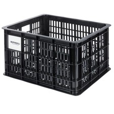 B-Ware Basil Crate Fahrrad Korb Kiste Vorderrad Kunststoff Transport Schwarz M