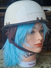 Alter motorrad halbschalenhelm - motorrad,