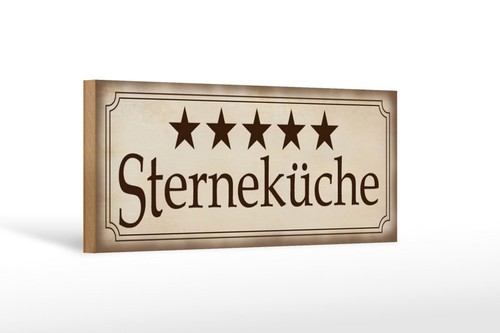Holzschild sterne küche 2 - sterne, küche,