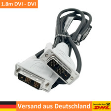 1,8m DVI Kabel | DVI-D Single Link 18+1 Pin | Full HD 1080p | PC Monitor Beamer