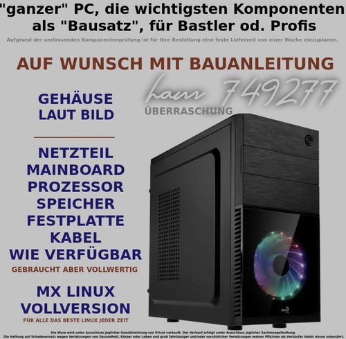 Komplett bundle gehäuse - komplett,