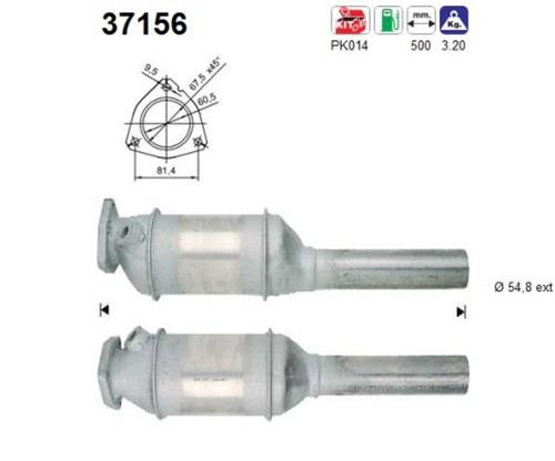 Katalysator 37156 für - 37156,
