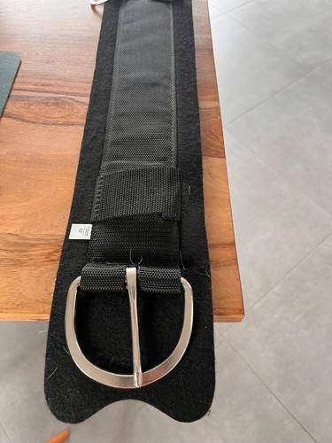 Western sattelgurt aus filz - western,