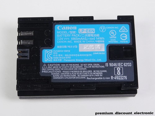 Original canon e6n lithium - canon,