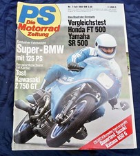 PS 7/1982 Honda FT 500  Yamaha SR 500, Kawasaki Z 750 GT,  MZ ETZ 250