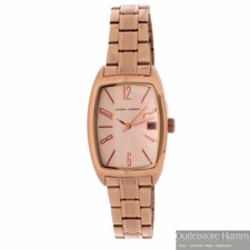 ADORA Design Uhr AD8850 Damen Armbanduhr Edelstahl IP roségold Datum