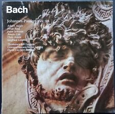 Bach - Johannes-Passion, ROTZSCH, AUGÉR, SCHREIER, Eterna, 3 LP Box, STEREO