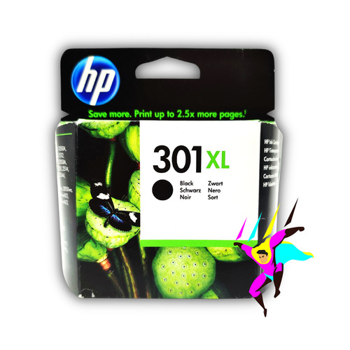Original 301xl schwarz - original, hp