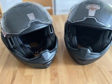2mal Helm Scorpion Exo Tech Evo Matt schwarz mit Midland Gegensprechanlage