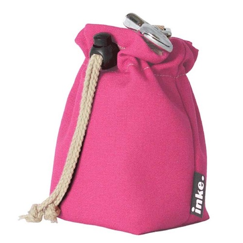 Inke leckerlibeutel uni pink - inke.,