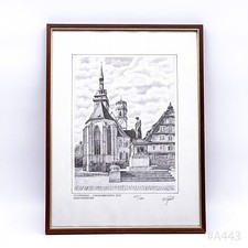 Radierung stuttgart - radierung,