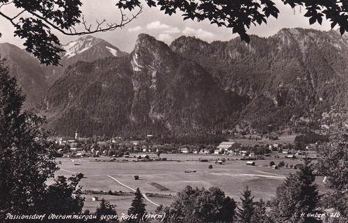 Postkarte oberammergau gegen - postkarte,