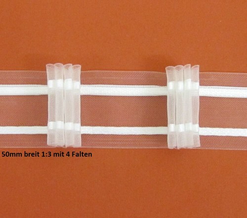 10m gardinenband transparent - gardinenband,