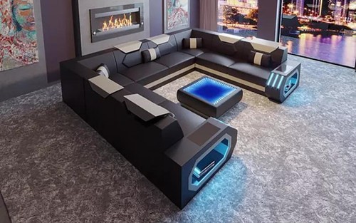 Ecksofa wohnlandschaft polster - ecksofa,