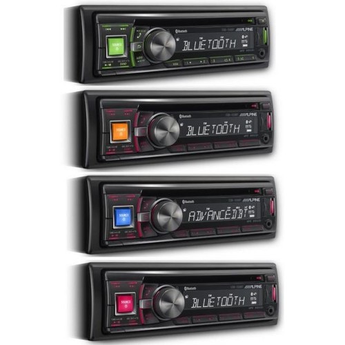 Alpine cde 133bt autoradio - cde-133bt,