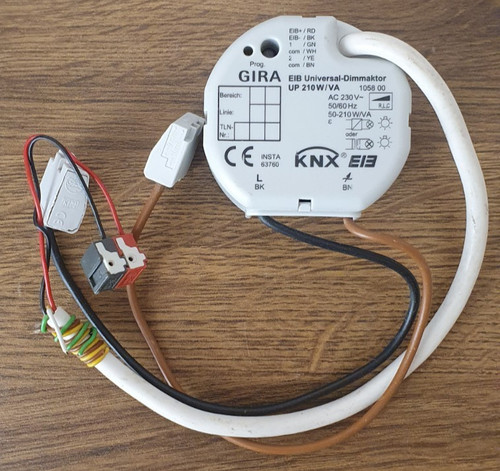 Gira dimmaktor knx - dimmaktor, 1058