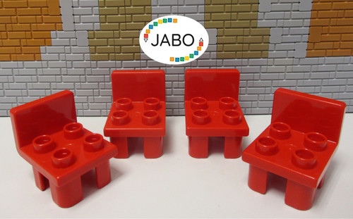 Lego duplo stuhl - 8/2, 4x