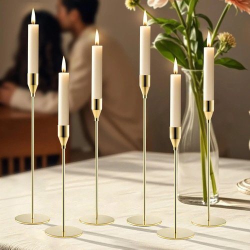 Kerzenständer 6er set kupfer - kerzenständer,