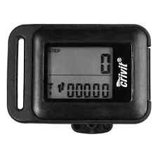 3D-Schrittzähler Aktivitätstracker Pedometer LC-Display 7-Tage-Speicher Schwarz