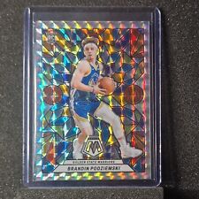 Brandin Podziemski 2023-24 Panini Mosaic Stained Glass SSP Case Hit - Warriors