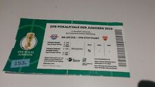 Used Sammler Ticket RB Leipzig vs VfB Stuttgart A -Junioren DFB-POKAL Finale VfB