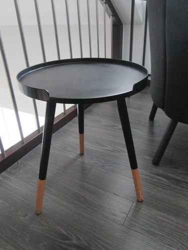 Holz beistelltisch dreibein - beistelltisch,