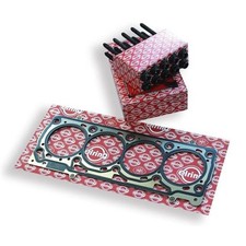 Elring Zylinderkopfdichtung+Schraubensatz für Audi Seat Skoda VW 1,4 + 16V+Kombi