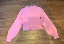 Patrizia Pepe Pullover mit Ballon- Ärmeln, Size 1, D 36, Farbe rose, neu 