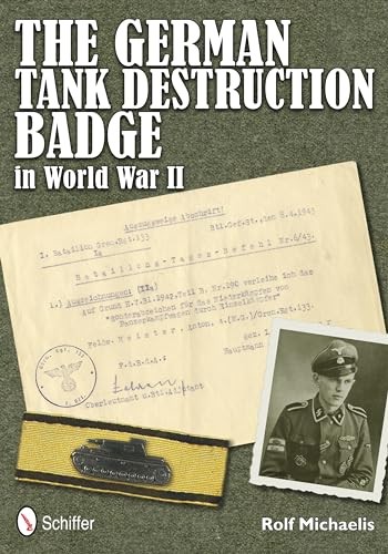 German tank destruction - tank, badge