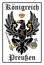 Top-Schilder, versch. Größen, Königreich Preußen, Wappen, Adler, neu & ovp