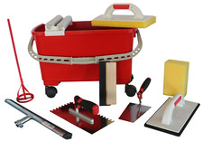 Fliesenwaschset Fliesenleger