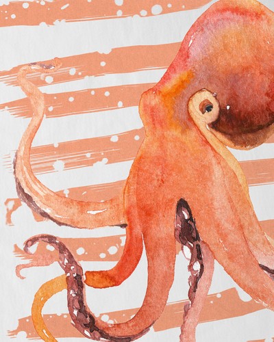 Inked kinder shirt - inked, oktopus