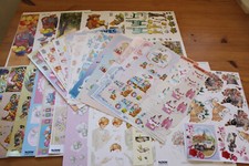 Großes 3D-Motive Set gestanzt  zum Schneiden Bären Janosch Baby Japan metallik