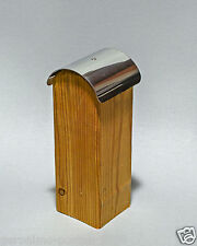 Pfostenkappe Pfostenabdeckung Edelstahl VA für Halbrunde Pfosten inkl.Schraube 