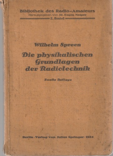 Wilhelm spreen die - spreen:,