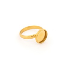 Ringrohling mit goldfarbener